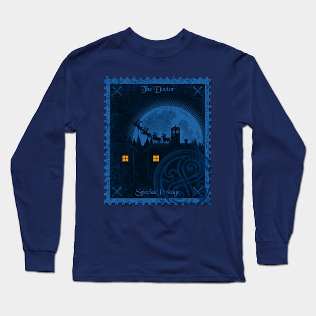 Christmas Who Long Sleeve T-Shirt by d3fstyle